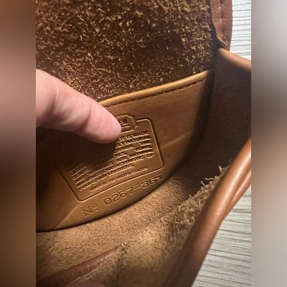 COACH British Tan Mini Belt Bag Spring Lock Mini Crossbody - Picture 4 of 10